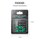 12x M5x10mm Disk Brake Rotor Bolts Mountain Bike T25 Brake Screws (Green) Newly