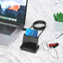 SCR816 USB Smart ID IC SIM CAC Card Reader for Windows 10 8 7 Max OS Linux Newly