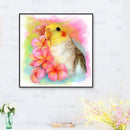 Full Round Diamond Painting Birds and Flowers Rhinestone Mosaic Home Wall Craft