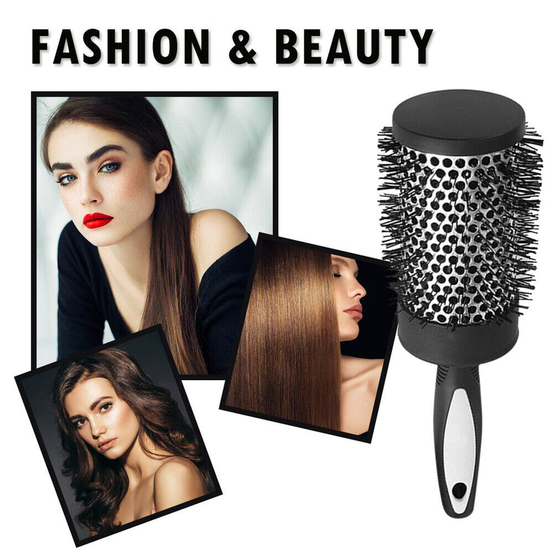 Styling Hair Brush Cylinder Curling Comb Nylon Hairdressing Brushes Hair Tool