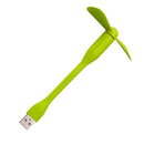 Cooling Mobile Phone Mini USB Fan for Power Bank Notebook Computer (Green) Newly