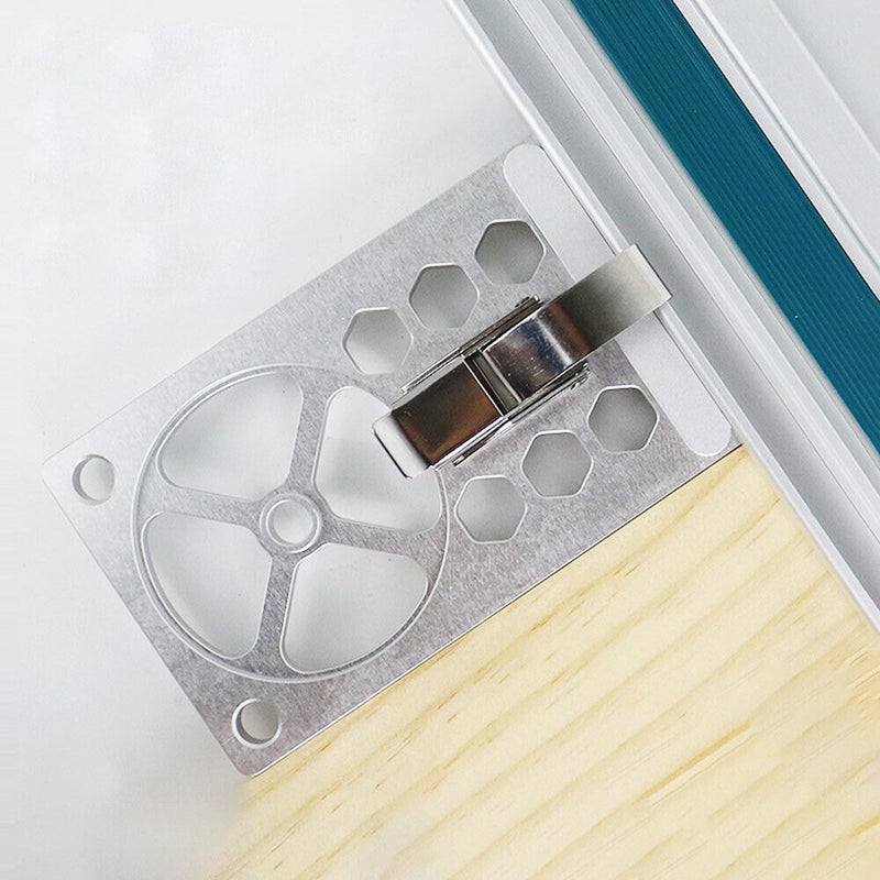 90 Degree Right Angle Guide Rail Track Engraving Machine Woodworking Tools Newly