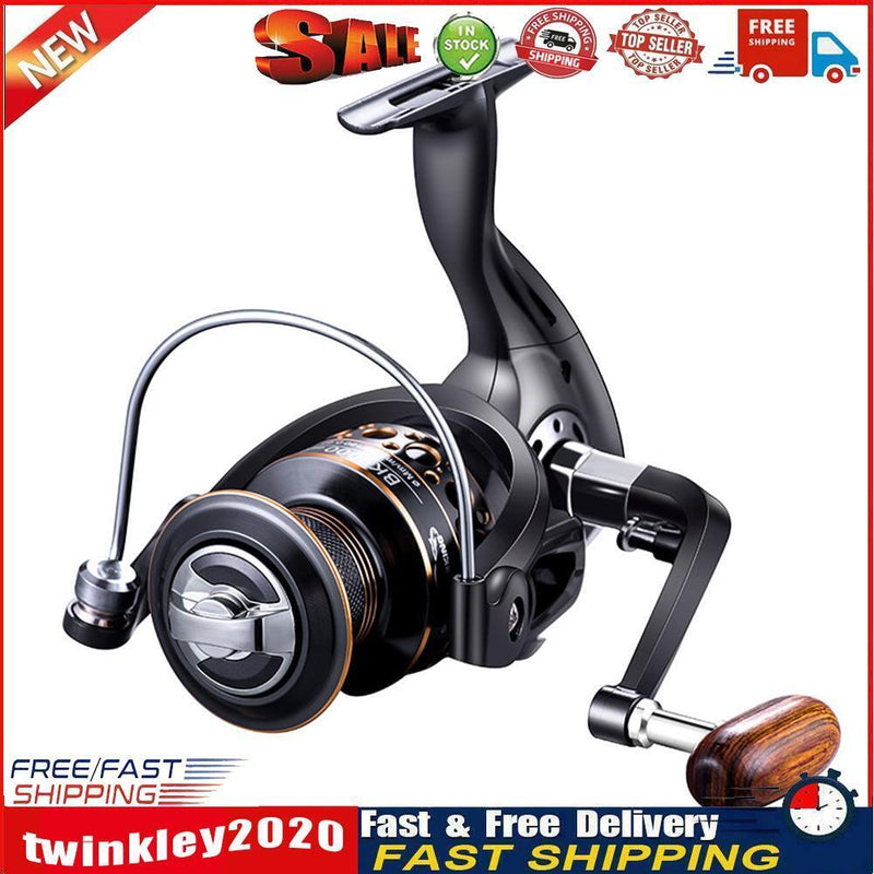 Fishing Spinning Reel Metal Spool 5.2/1 12+1BB Carp Fishing Reel (BK2000) Newly