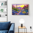 5D DIY Diamond Painting Cactus Full Round Home Decor Rhinestone Wall Drawin