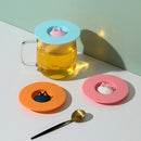 Non-toxic Heat Preservation Suction Lid Cup Cover Anti-Scalding Sealed Cover