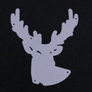 Deer Head Cutting Dies Stencils Scrapbook Embossing DIY Craft Card Gift-177665