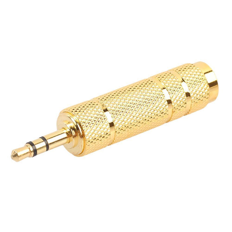 10pcs 3.5mm Male, 6.35 1/4 Audio Female Close Pure Copper Microfo