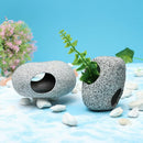 Betta Hidden Cavern Aquarium Cave Decorations Hiding Cave Stones Fish Tank
