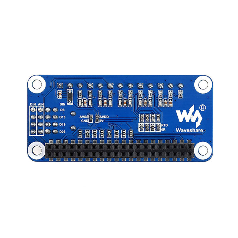 AD HAT Extension Board for Raspberry Pi ADS1263 10-Channel-A/D and Jetson Nano