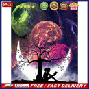 5D DIY Diamond Painting Tree Moon Full Square Drill Mosaic Rhinestone Pictu