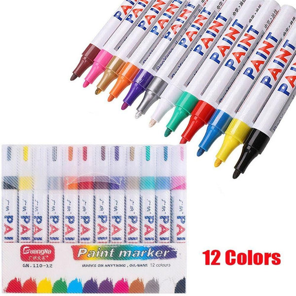 Doodle Pen Paint Marker Pen Car Tire Oil Markers Pens Water Painting Pen