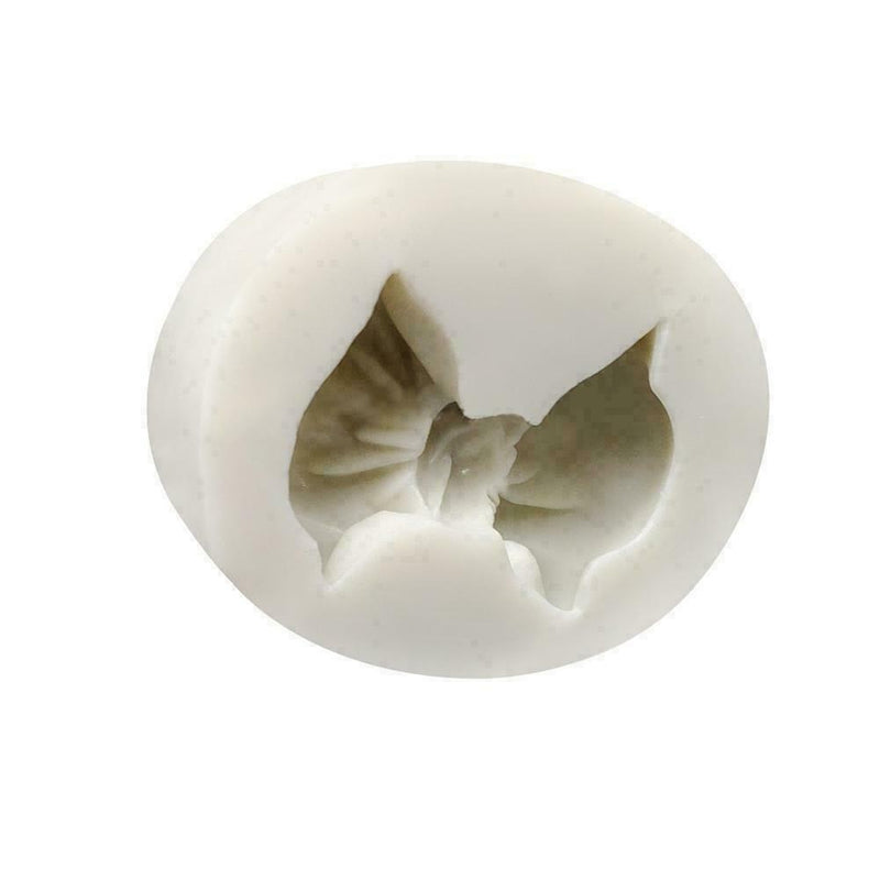 Puffy Bow Silicone Molds Forms Mousse Dessert Tie Shape N1R2 6*5.2*1.7cm O8E5