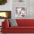 5D DIY Diamond Painting Kits Full Square Drill Christmas Havanese Mosaic Picture