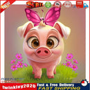 5D Full Round Drill Diamond Painting Cute Pig Mosaic Kits Wall Art (LD457) Newly