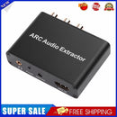 HDMI-compatible ARC Audio Extractor Converter Adapter for Optical Fiber Coa