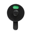 Nylon Plastic Partition Public Toilet Door Lock Handle Black Indicator Lock