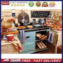 Diamond Embroidery Mosaic Round Diamond Painting Kitchen Cross Stitch Wall