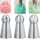 8pcs set Russian Nozzles Tulip Icing Piping Tips Cake Flowers Decoration Q6V9