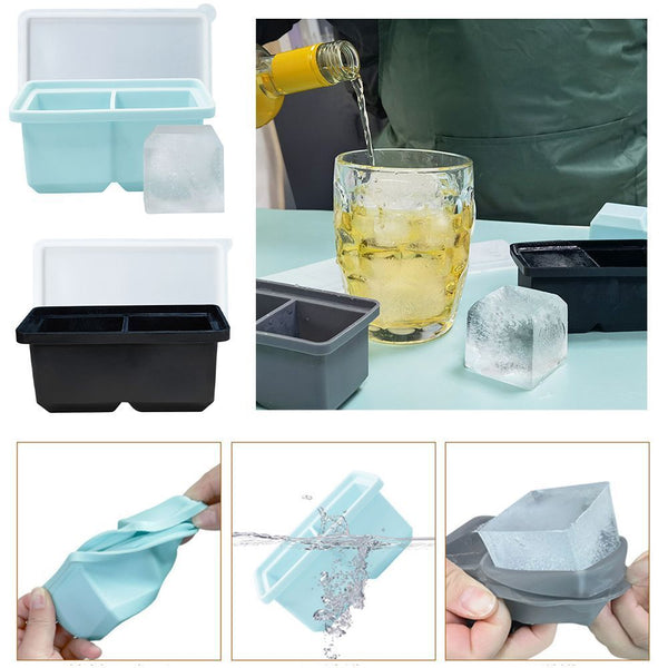 DIY Handmade Ice Cube Make Ice Silica Gel Mold Popsicle Maker Jumbo Mould