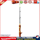 Ice Fishing Rod River Shrimp Winter Carp Fishing Pole (Straight Handle) Newly