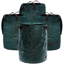 4 X Heavy Duty Garden Waste Bag Waterproof Refuse Sack Bin For Leaves Grass Z2O1