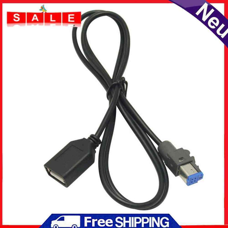 Starnearby Stereo Audio Cable USB to Aux-In 4 Pin for Car Stereo by Subaru Fores