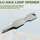 Multifunctional Fishing Line Cutter Nippers Lure Loop uk Ring Pliers hot T5U4
