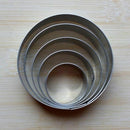 Mousse Ring DIY Slicer Pastry Mold Round Circle Cookies Cutter Stainless Steel