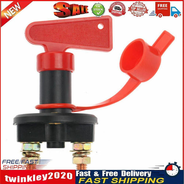 12V 24V Car Battery Switch Cut Off Disconnect Isolator Main Kill Switch Newly