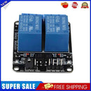 2 Way Relay Module w/Optocoupler Isolation Protection Expansion Board (5V)