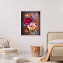 5D Diamond Painting Kit DIY flower Full Round Drill Crafts Home Art