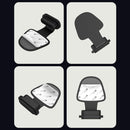 #A Type C/8Pin Silicone Phone Charging Port Dust Plug for Phone Pad Anti Lost