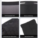 Basketball Knee Protector Calf Guard Socks Running Leg Sleeves (Black L) Newly