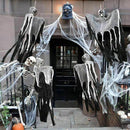Outdoor Garden Hanging Bar Decor Party For White Door Scary Halloween Home Ghos~