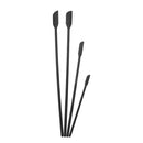 Sampling Makeup Small Rubber Spatula Mini Silicone Spatula Set Thin Jar Scraper