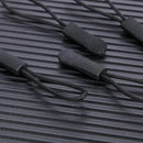 20x Zipper Anti Brief End Rope Replacement Backpack Fix Cord (Black) Sweater