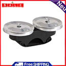 Finger Jingle Tambourine Metal Bell African Drums for Cajons Bongos Djembe Conga