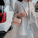 Elegant Women PU Leather Mini Shoulder Handbags Flap Messenger Crossbody Bags