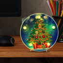 DIY LED Special Shaped Diamond Painting Christmas Tree Embroidery Mosaic Kit