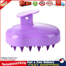 Silicone Hair Washing Comb Scalp Head Massager Hair Cleaning Tool (Purple) Newly