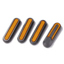 4pcs Front Rear Wheels Tyre Cover Protective Shells Reflective Stickers for