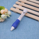 DIY Sewing Tools Embroidery Needle Set 3 Needles + 2 Threaders ABS Plastic Handwe