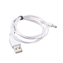 USB A Male to DC 3.5mm Power Cable 3.5x1.35mm DC Barrel Jack Power Adaper Cord