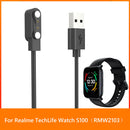 USB Charging Cord Stand Replacement Watch Charger for Realme TechLife Watch S100