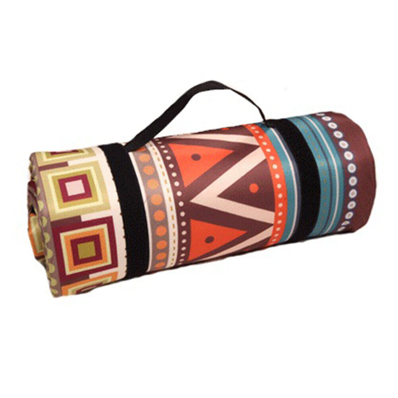 Waterproof Foldable Beach Blanket Outdoor Picnic Camping Mat (200x200cm) Newly