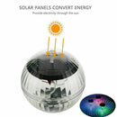 LED Solar Water Drift Lights Colorful Waterproof Pond Floating Decor Light Newly
