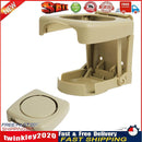 Universal Car Cup Drink Holder Support Auto Interior Folding Brace (Beige) Newly