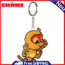 Stamped Key Ring Pendant Art DIY Chinese Zodiac Bead Cross Stitch Keychain Kit