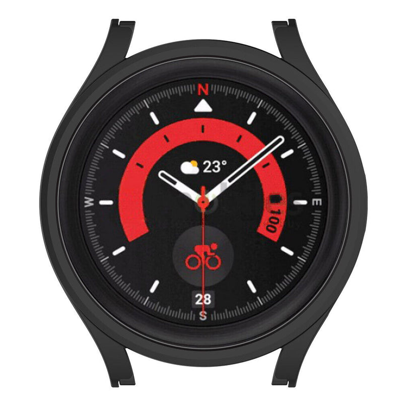 #A Watch Shell Case Dustproof Smart Watch Protector Case for Galaxy Watch5 Pro 4