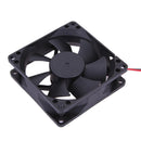 80x80x25mm 24V Brushless DC 7 Blade PC Cooler Fan Low Noise High-Sp